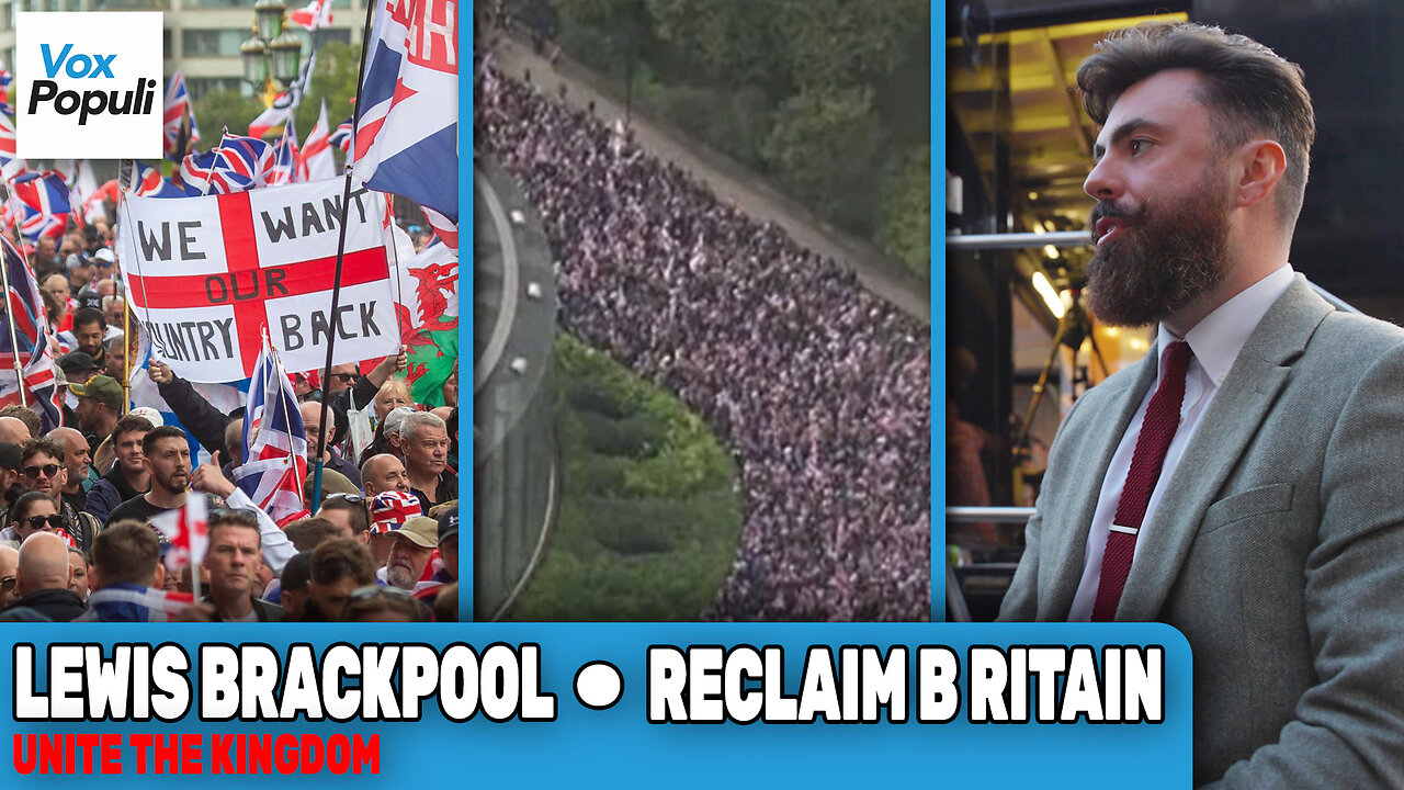 Lewis Brackpool on his INVESTIGATIONS at RESTORE BRITAIN with Rupert Lowe | Unite the Kingdom