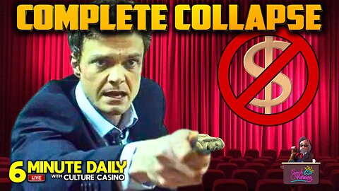 Box Office Completely Collapses - Hollywood is DOOMED! Today's 6 Minute Daily - March 17th