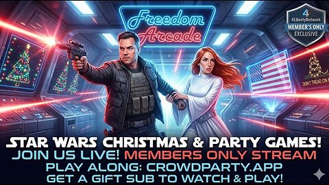 Freedom Arcade: The Rebel Alliance Christmas Party (Star Wars Trivia & Games!)