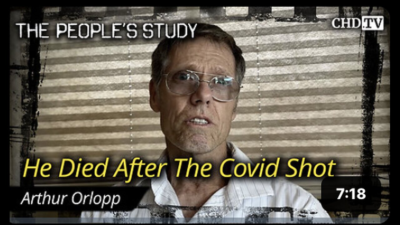 He Died After The Covid Shot