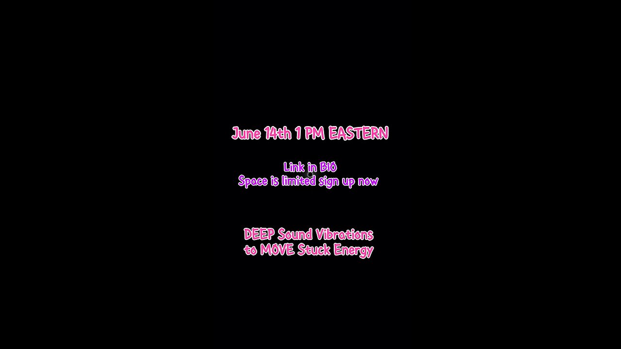 Class June 14th 1 PM EST