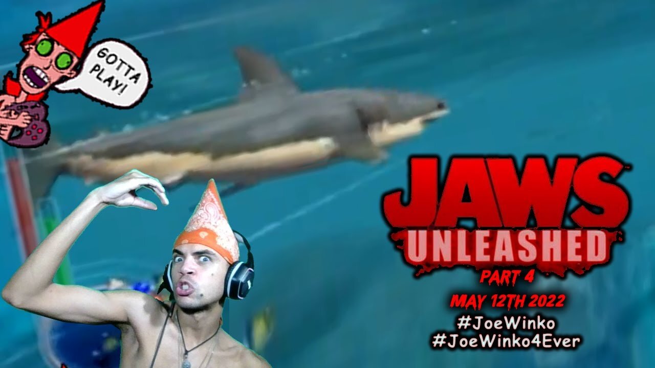 Jaws Unleashed (Part 4) - PS2 Gaming Livestream (May 12th 2022) - Joe Winko