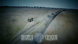 Ukrainian soldiers quad bikers under attack from Russian FPV drones in the border area.
