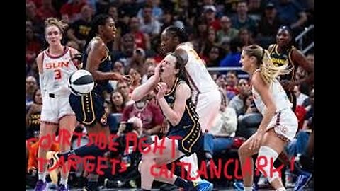 Courtside FIGHT Targets Caitlan Clark...!