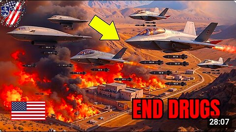 3,000 U.S. Troops vs. A Mexican Cartel’s Drug Convoy — Then Crushed Them All | US Navy Force