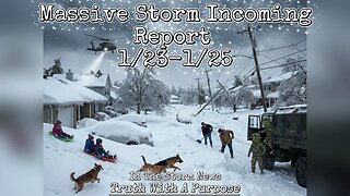 ITSN presents: ''Massive Storm Incoming" Report 1/23/26 (2 shows 1/23-Next one 7 pm)
