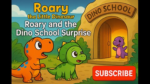 Roary the Little Dinosaur - Episode 8 | Roary and the Dino School Surprise