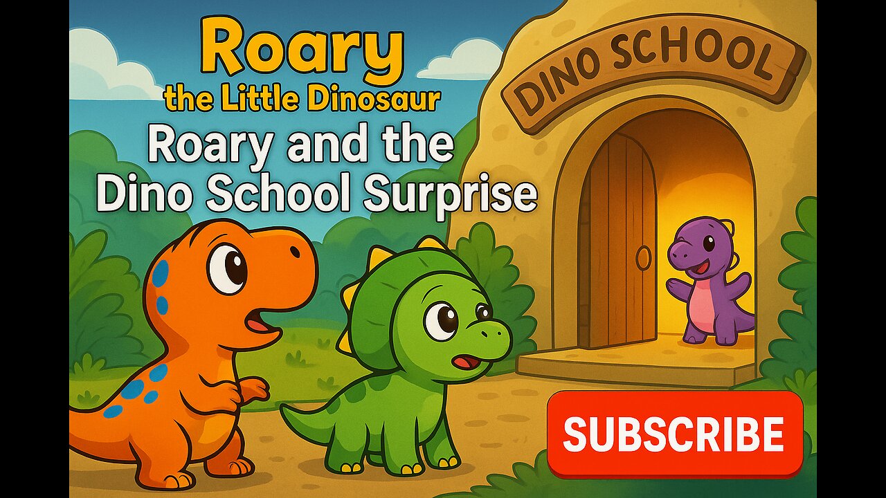 Roary the Little Dinosaur - Episode 8 | Roary and the Dino School Surprise
