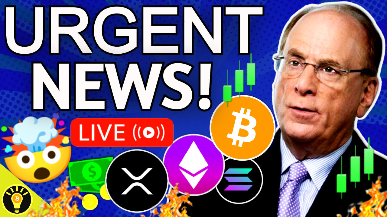 BlackRock Larry Fink Issues Crypto Warning! Trump Bitcoin Mining