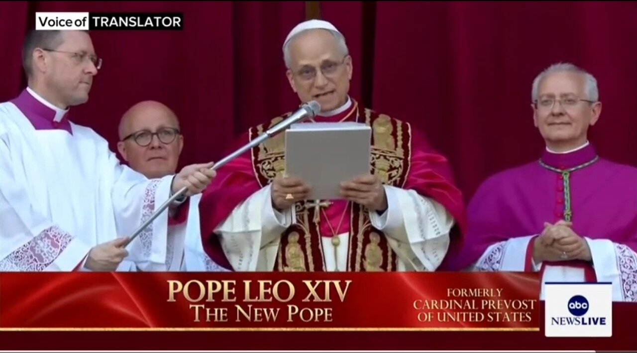 Pope Leo XIV: This Is The First Greeting Of The Risen Christ