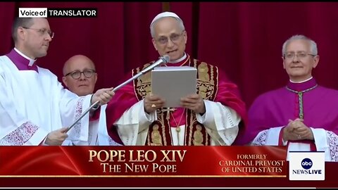 Pope Leo XIV: This Is The First Greeting Of The Risen Christ