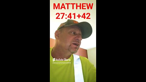 #MATTHEW27:41+42 "RELIGIOUS LEADERS ! THEY FAILED GOD AND HIS PEOPLE !"