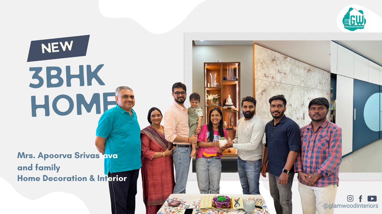 3BHK Interiors in Bangalore Keys to Elegance! A Heartfelt Handover of Apoorva Srivastava’s Home