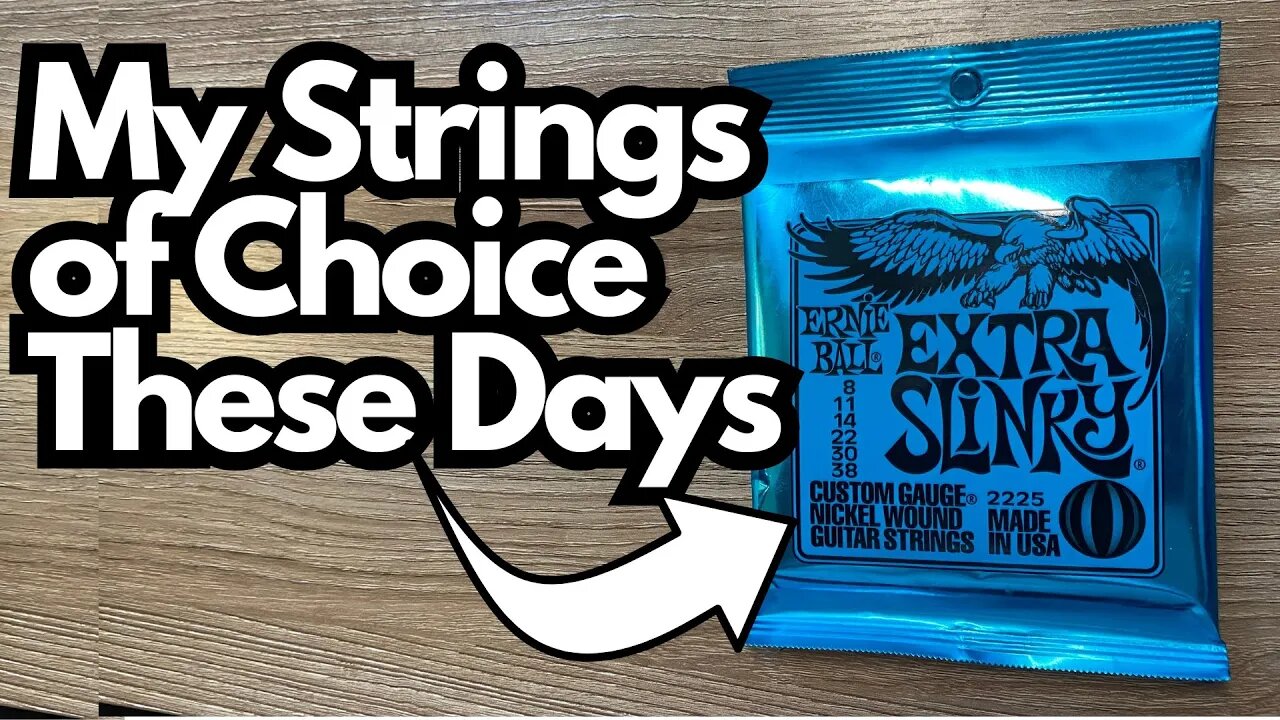 Why I prefer Ernie Ball Extra Slinky these days #ErnieBall