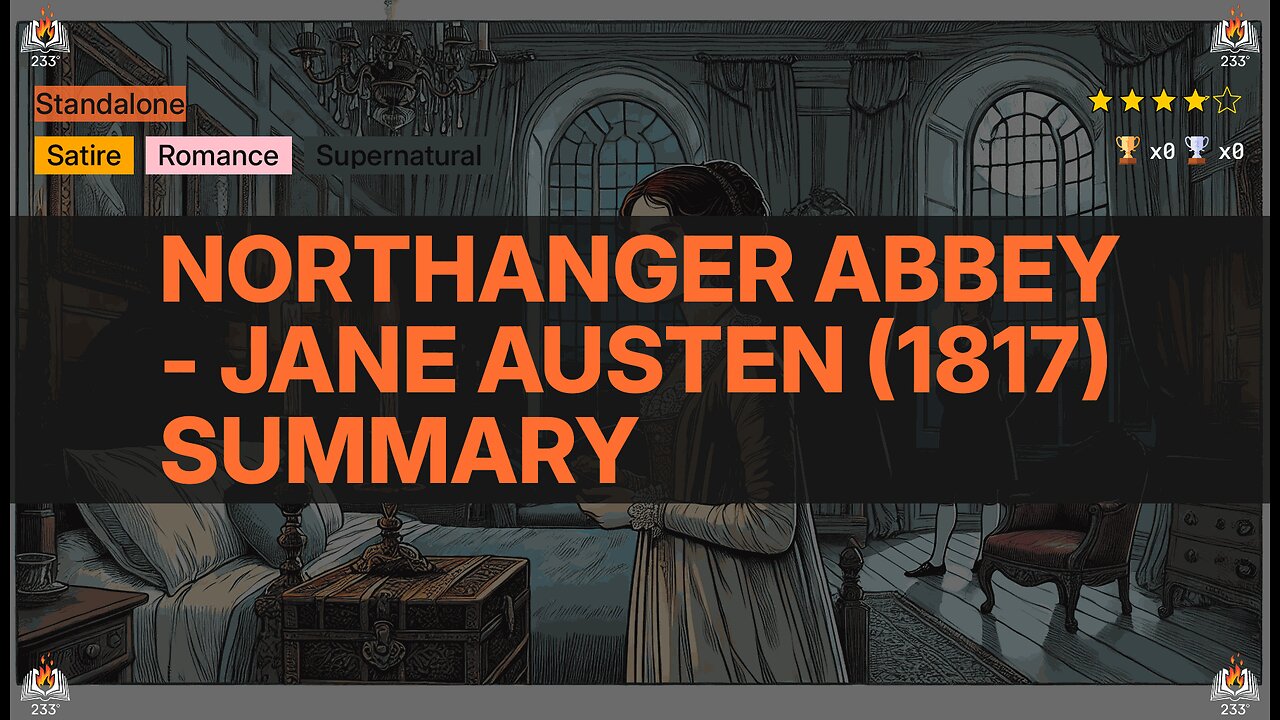 Northanger Abbey - Jane Austen (1817) Summary