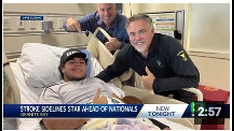 "17-Year-Old Rugby Player Tyson Wasser Suffers Massive Stroke During Game from Neck Blood Clot"