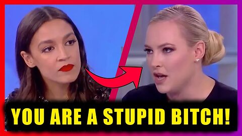 Ocasio-Cortez DESTROYS Meghan McCain live on 'THE VIEW' and leaves her CRAZY