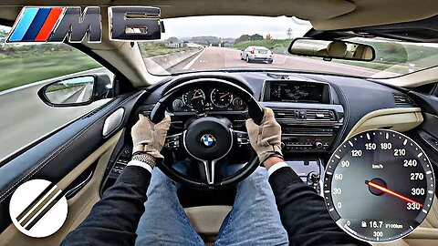 BMW M6 F06 Infinitas 700HP Top Speed Drive on German Autobahn 🏎