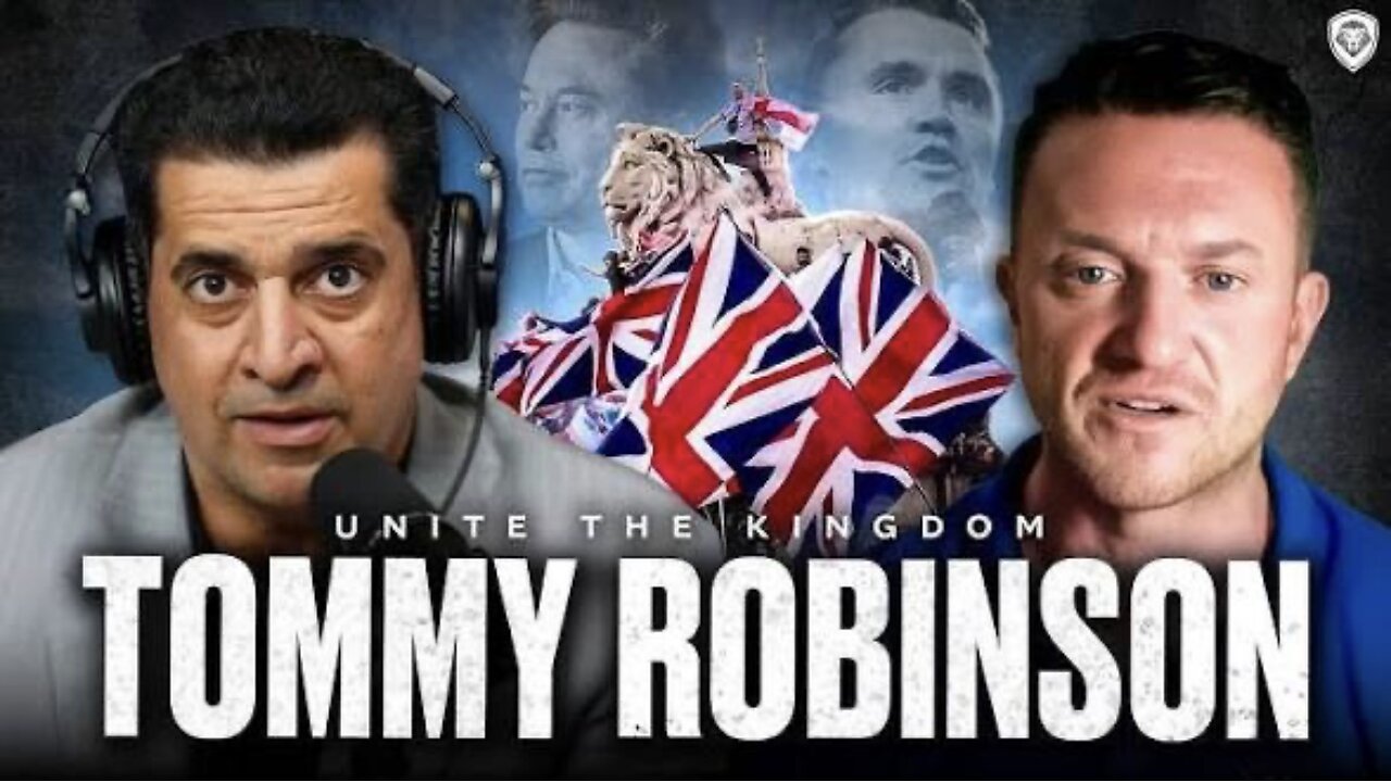 "Largest Protest In UK History" - Tommy Robinson: Defending UK Against The Islamic Revolution | PBD