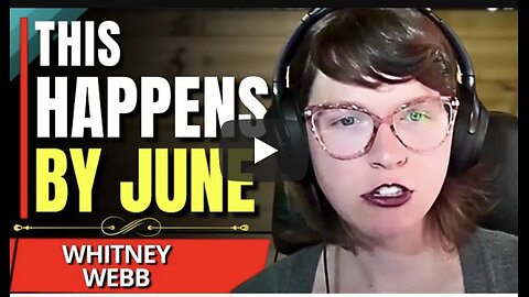 "Start PREPARING Yourself. Palantir.." - Whitney Webb