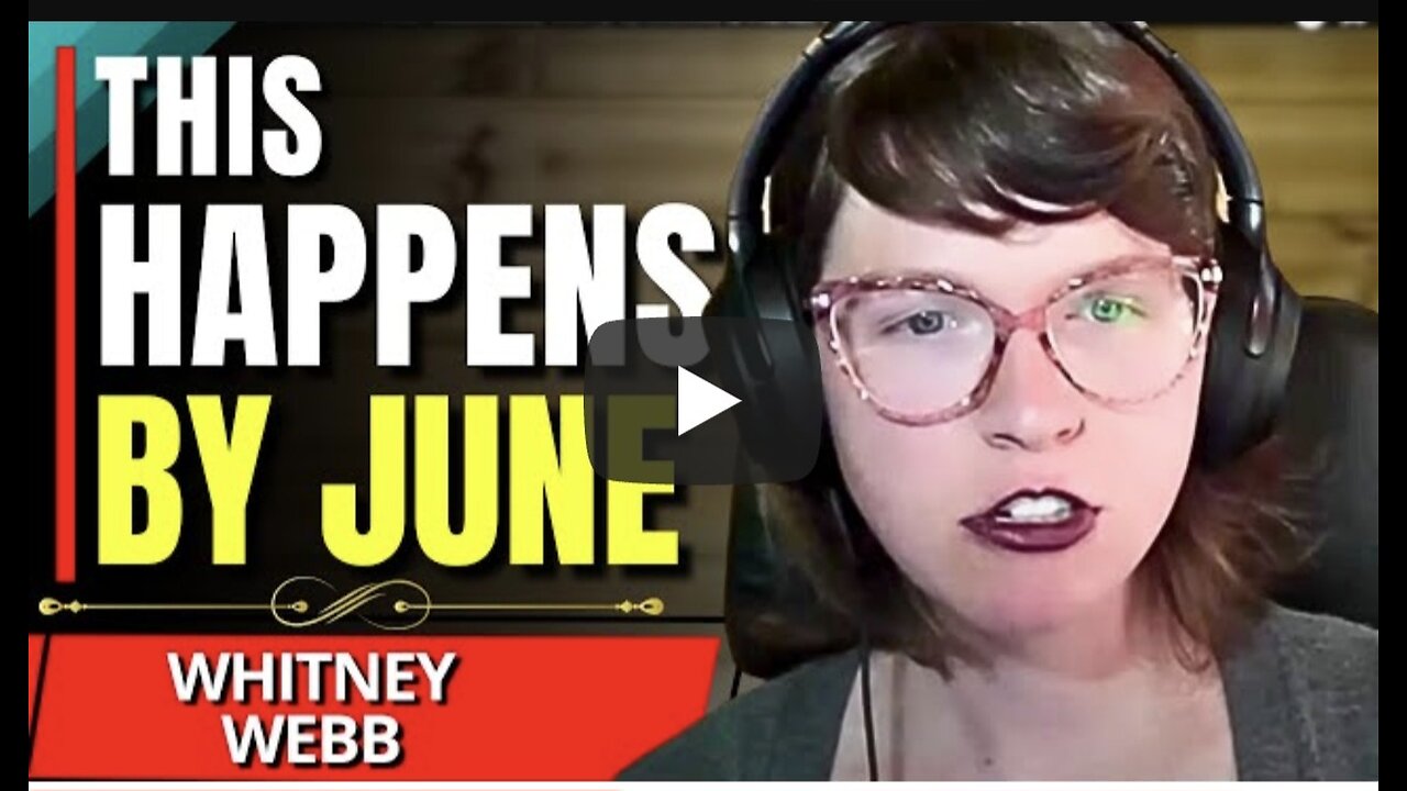 "Start PREPARING Yourself. Palantir.." - Whitney Webb
