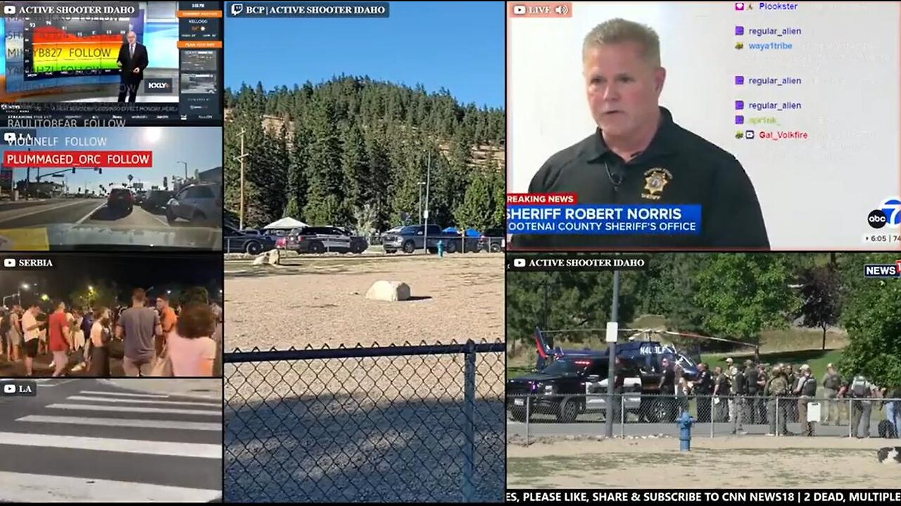 🚨FIREFIGHTERS KILLED BY SNIPERS IN IDAHO AMBUSH