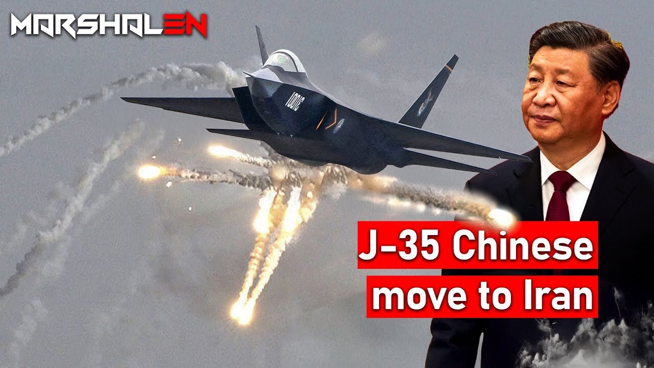 A Stealth nightmare coming from China to Iran..squadron of J-35 fighters arrive in Iran soon!!