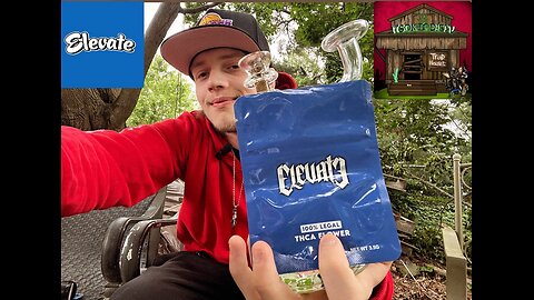 Reviewing Elevate Grape Stomper THCA Flower with the new OOLVV Cobra Bong!!