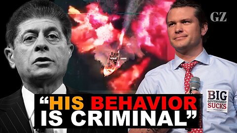 “War crimes”: Judge Napolitano slams Hegseth for killing non-combatants