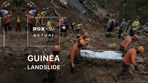 ROX• TV | Landslide buries homes outside Guinea’s capital