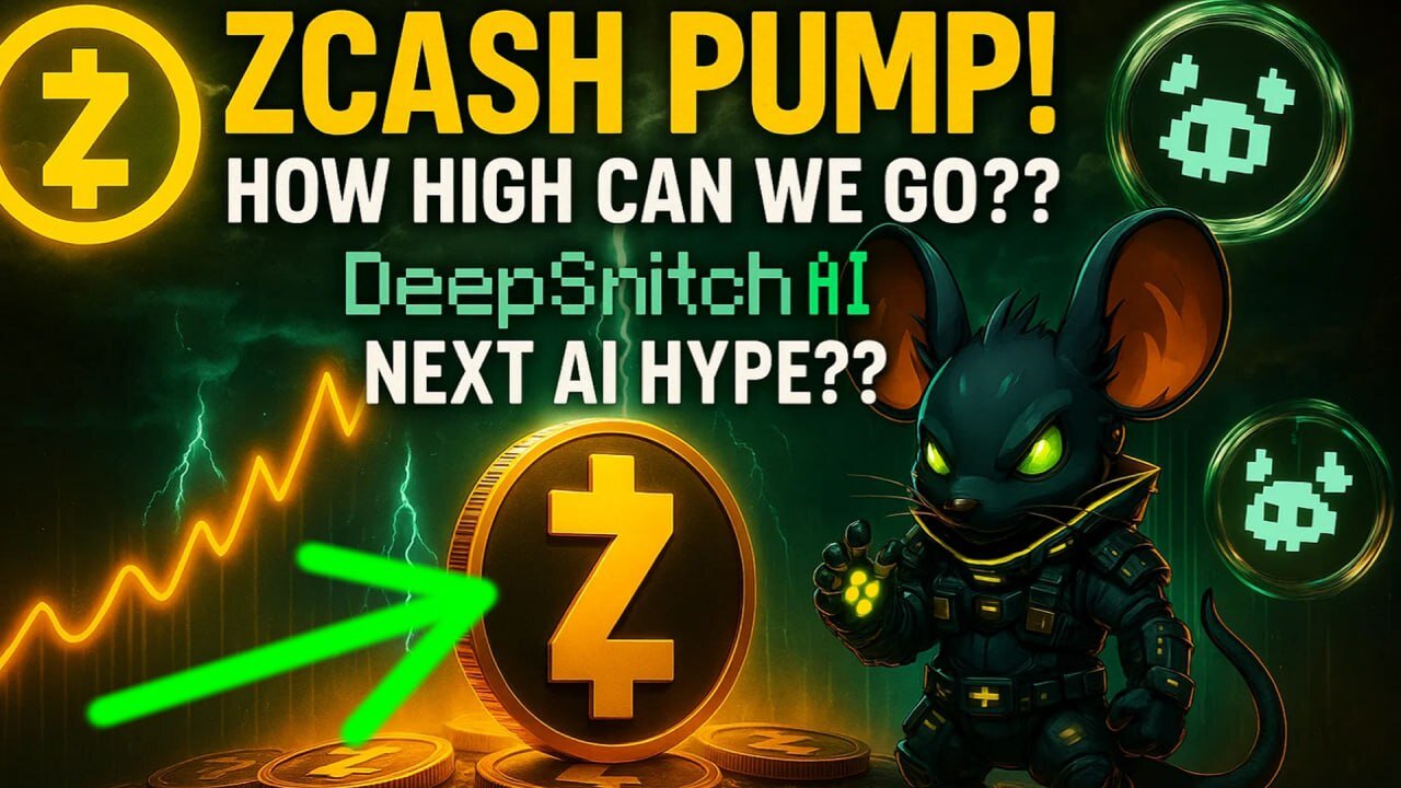 ZCash Price Prediction Q4 2025!! Deepsnitch AI For New AI Crypto Trend