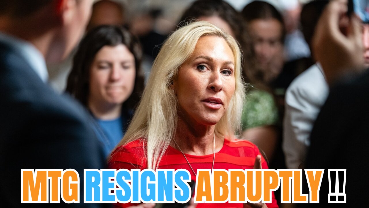 Marjorie Taylor Greene Abruptly RESIGNS From Congress | What's Next For MTG?