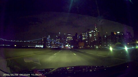 NYC After Dark: Epic FDR Drive to Brooklyn Bridge