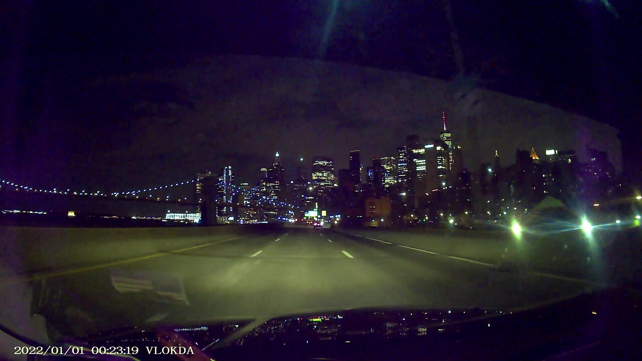 NYC After Dark: Epic FDR Drive to Brooklyn Bridge