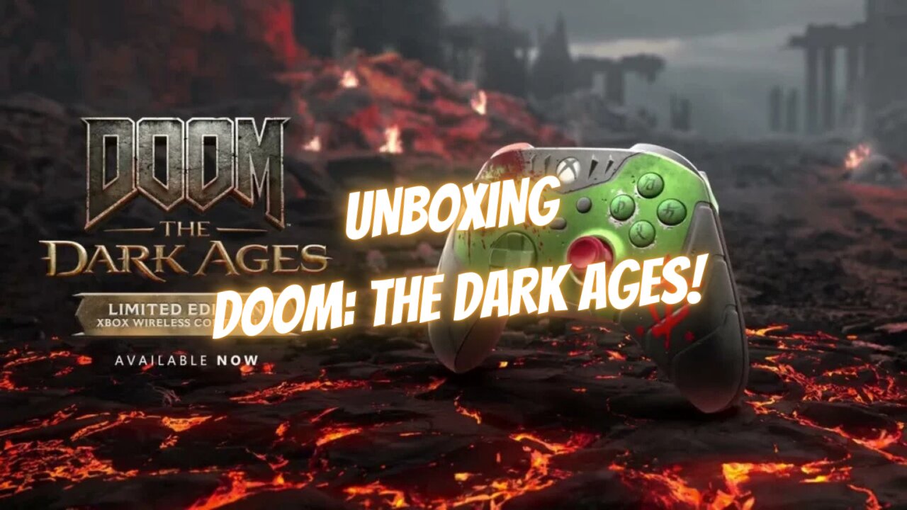 Xbox Doom: The Dark Ages Controller First look!