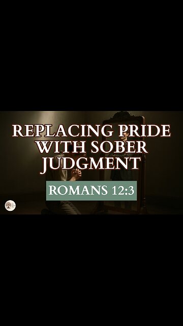Replacing Pride With Sober Judgment Romans 12:3