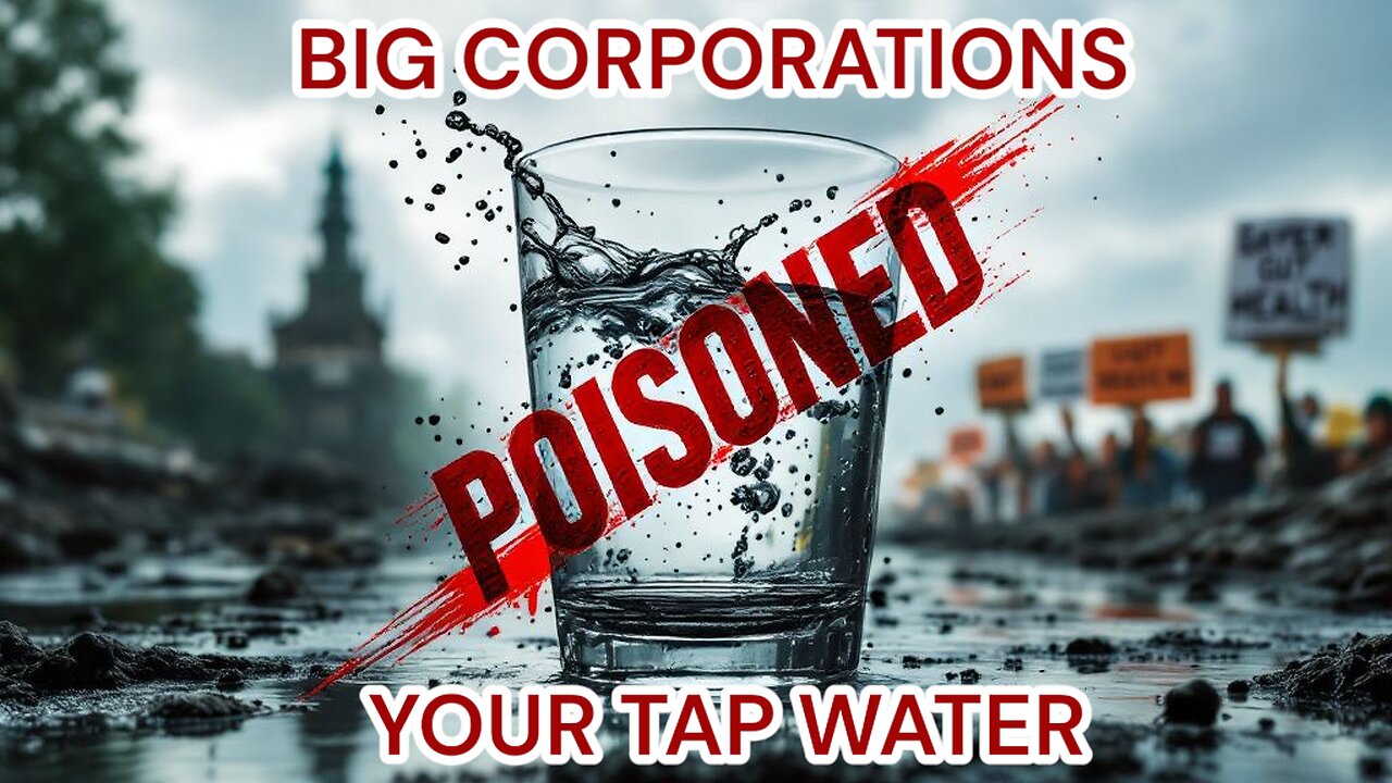 THE WATER LIE – How Glyphosate & Big Pharma Poisoned Your Tap