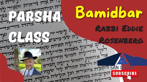 5785 Bamidbar Class