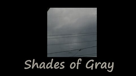 Cloudscape: Shades of Gray