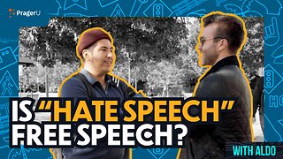 Is "Hate Speech" Free Speech? | Man on the Street | PragerU