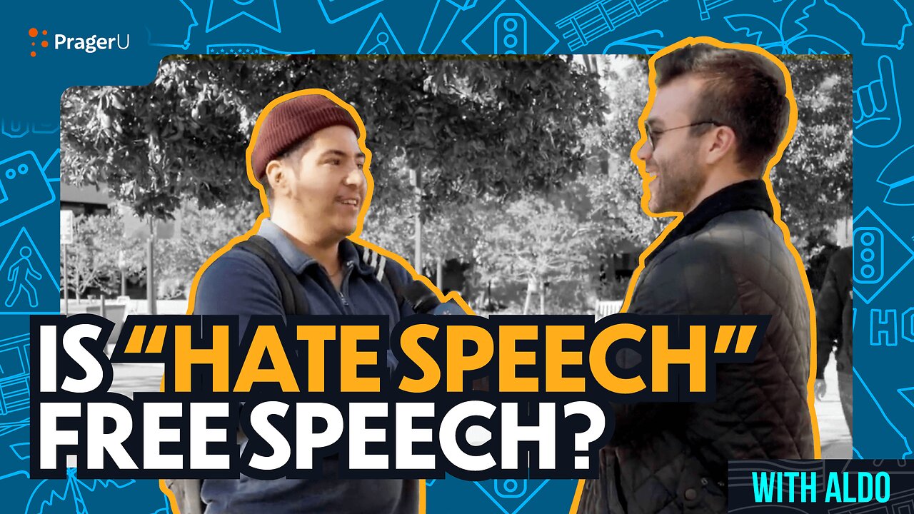 Is "Hate Speech" Free Speech? | Man on the Street | PragerU