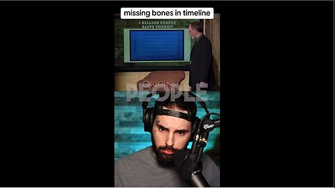 Dr. Robert Charter discusses the missing human bones in the evolutionary timeline...