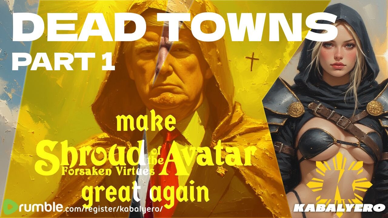 Shroud of the Avatar: Visiting Dead, Abandoned or Empty Player Towns – Part 1