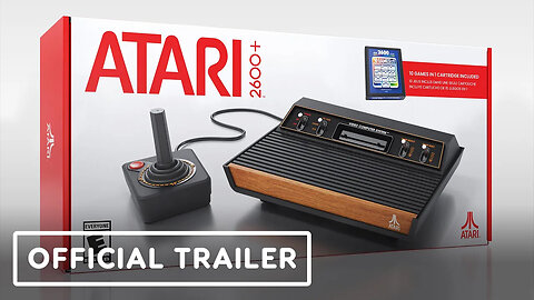 Atari 2600+ - Official 10-Games-in-1 Pack-In Cartridge Reveal Trailer