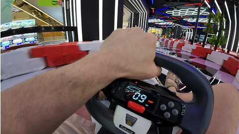 Electric Go-Karts in China's Malls