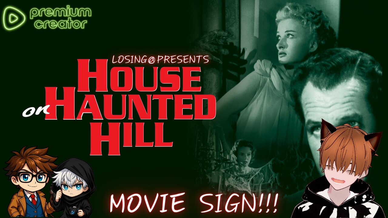🏚 House on Haunted Hill (1959) | Movie Sign!!!