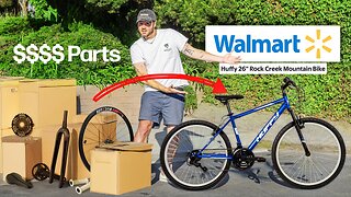 We Put $1000 Parts on a Walmart Bike