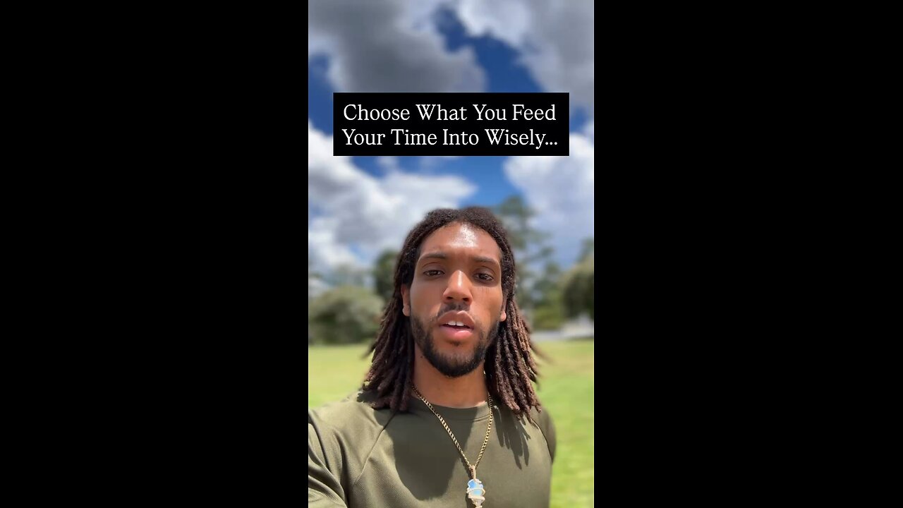 Choose What You Feed Your Time Into Wisely… | Inspiration Is Key #love #fyp #foryou #foryoupage