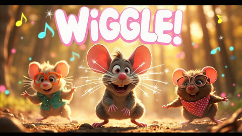Wave Your Whiskers! 🐭 Silly Dance Song for Kids