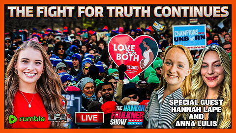 THE FIGHT FOR TRUTH CONTINUES | LIVE WITH HANNAH FAULKNER 1.12.26 4PM